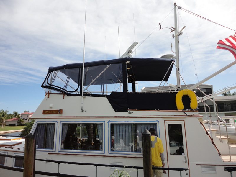 49 Foot Grand Banks With Complete Refit Of All Canvas On Boat