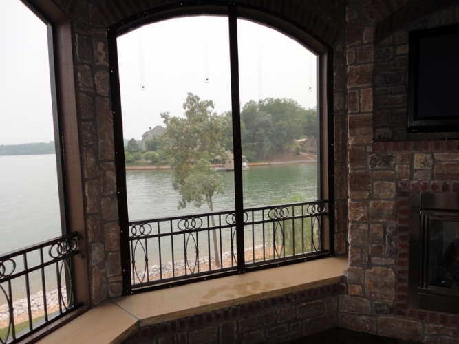 Four Season Room Strataglass Installation Completed