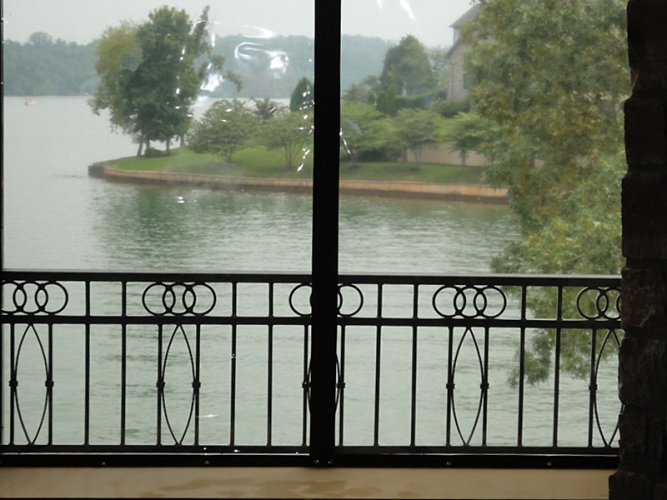 Four Season Room Window Close Up